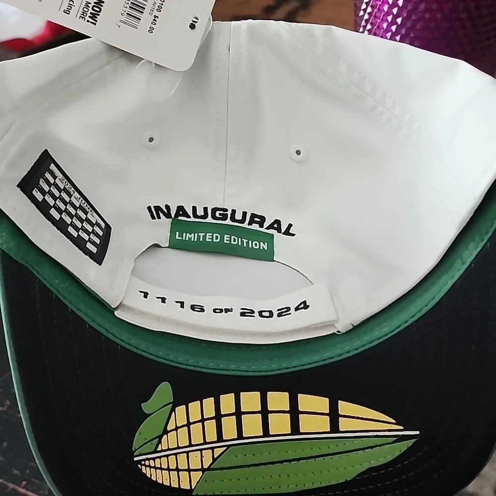 NASCAR IOWA SPEEEDWAY 350 Limited Edition Iowa Corn NWT Baseball Hat Cap